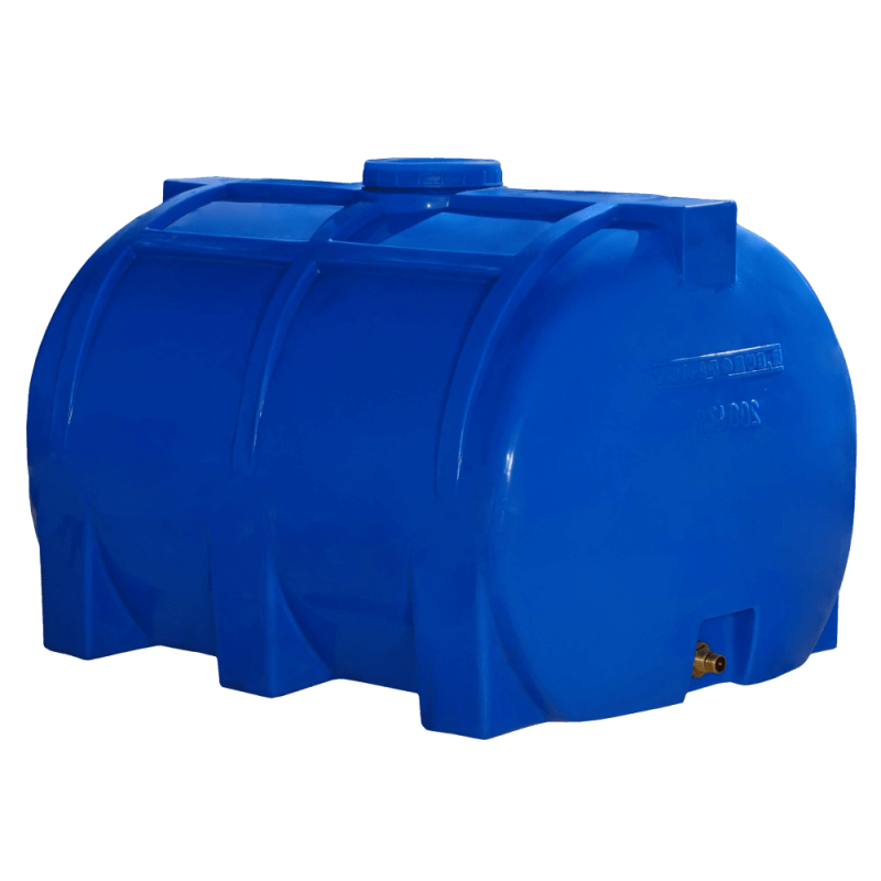 Ємність 200 л горизонтальна Рото Європласт